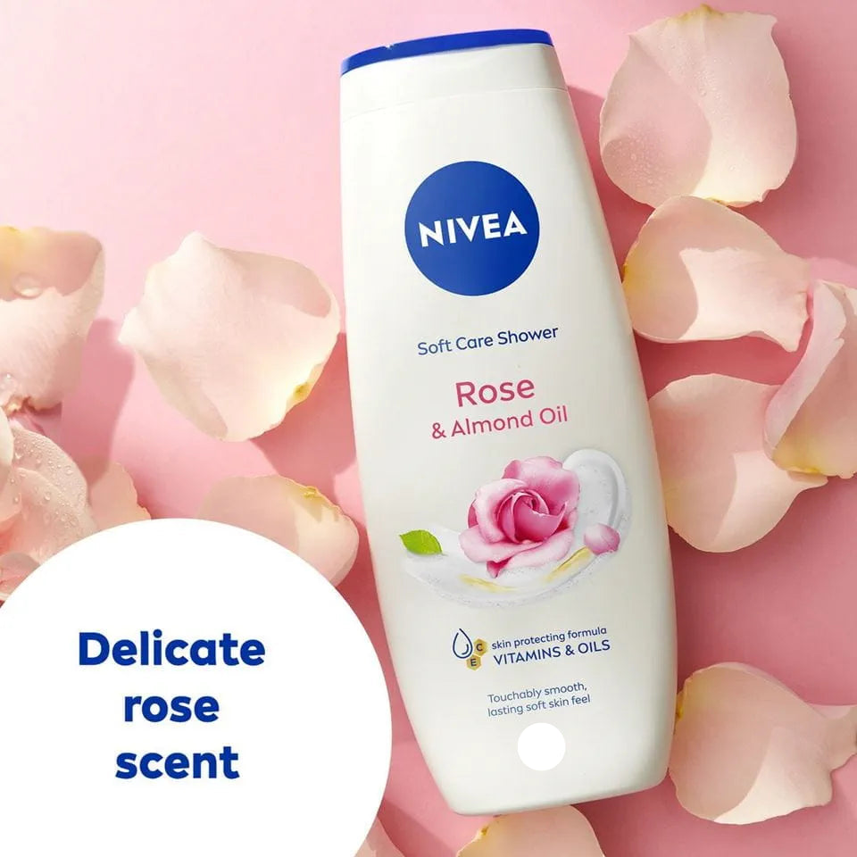 Nivea Rose & Almond Oil Shower Cream 250 ML