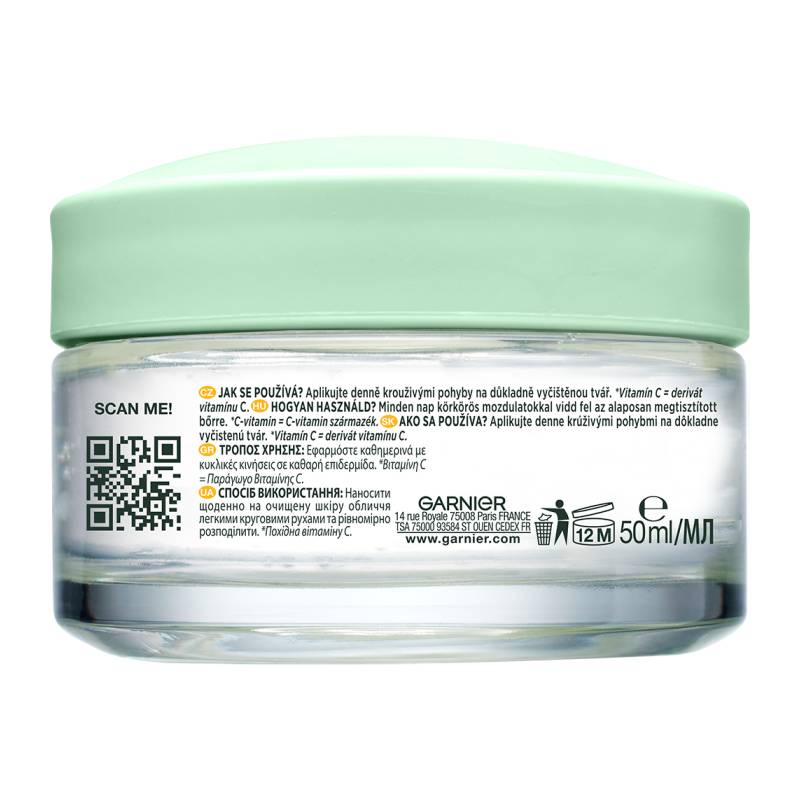 Garnier Vitamin C Glow Jelly Moisturizing Gel For Dull Skin 50 ML