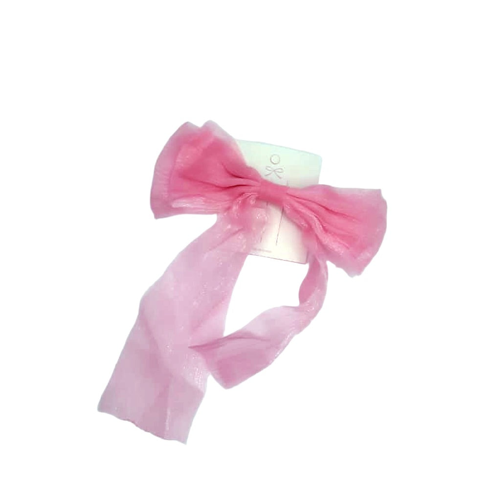 Simple Ribbon Bow Hair Clip