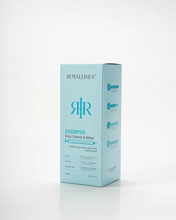Royallines Frizz Control & Shine Shampoo 700 ML