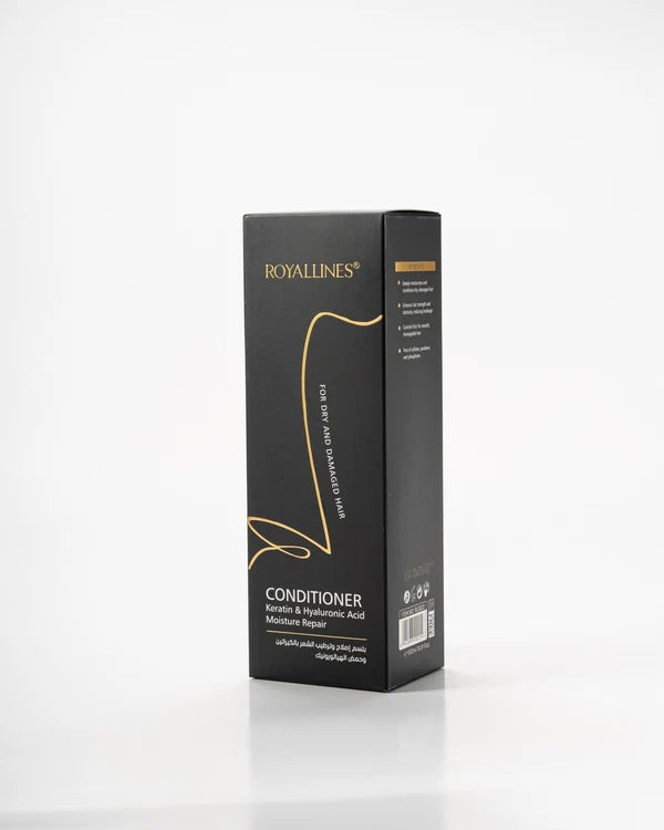 Royallines Moisture Repair Conditioner 500 ML Keratin & Hyaluronic Acid for Dry & Damaged Hair