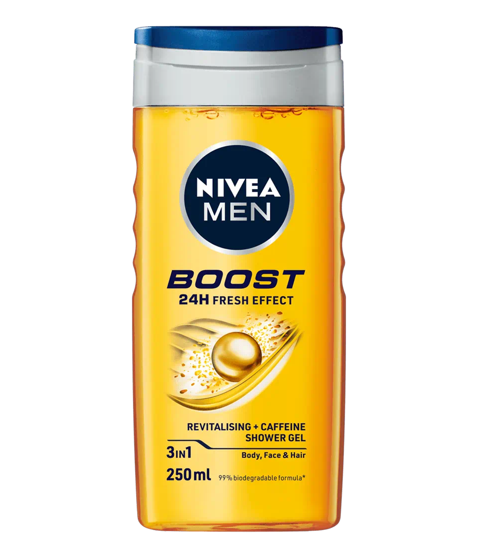 Nivea Men Boost 24H Fresh Effect Shower Gel 250 ML