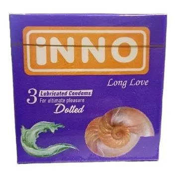 Inno  Dotted Delay Condom 3 - 1