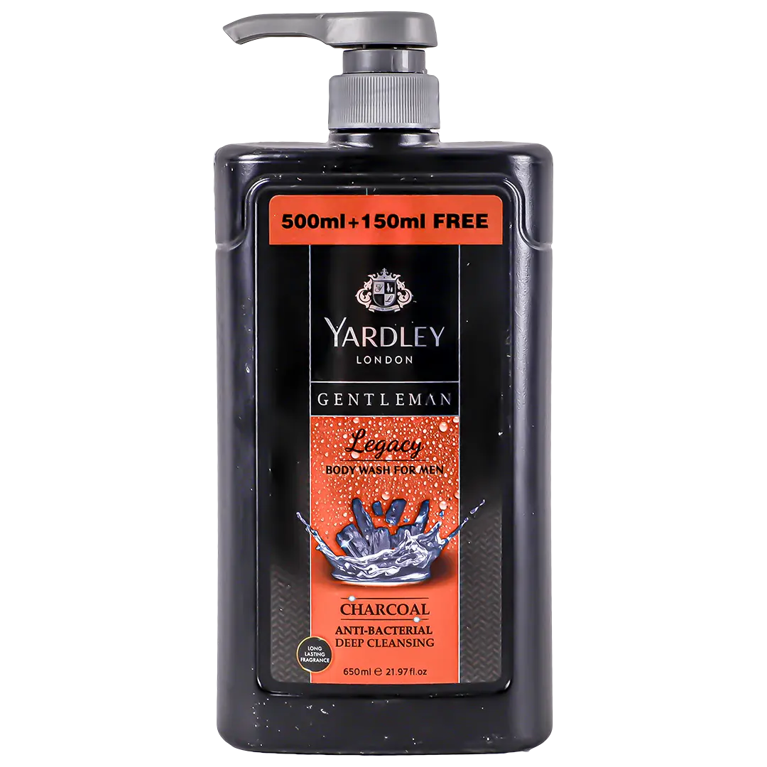 Yardley Body Wash Gentleman Legacy Anti Bacterial Deep Cleansing
