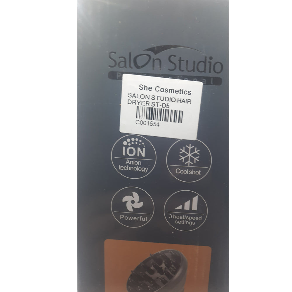 Salon Studio Hair Dryer Pro D5