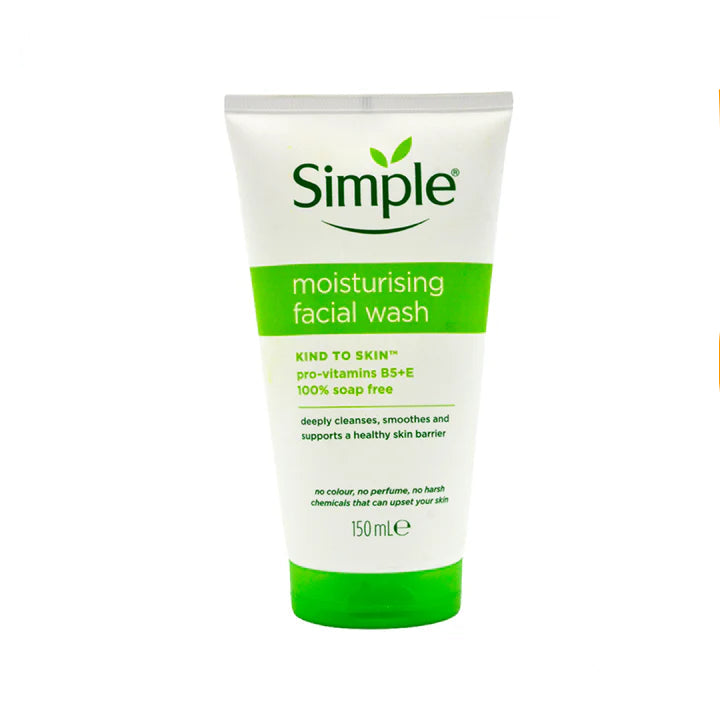 Simple Skin Moisturising Facial Wash For Sensitive Skin 150 ML