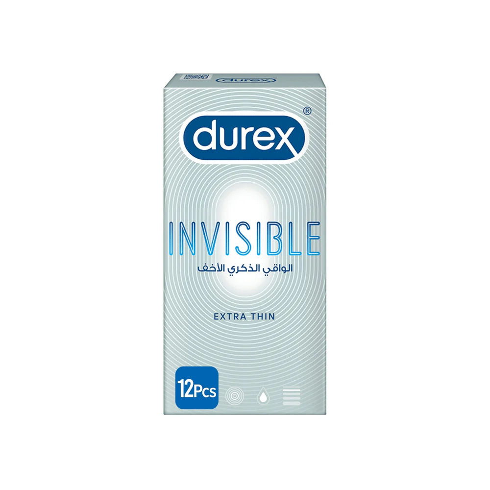 Durex Invisible Condoms 12s Box