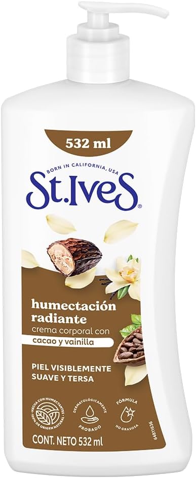 St.Ives Radiant Skin Cocoa Butter & Vanilla Bean Body Lotion 532 ML