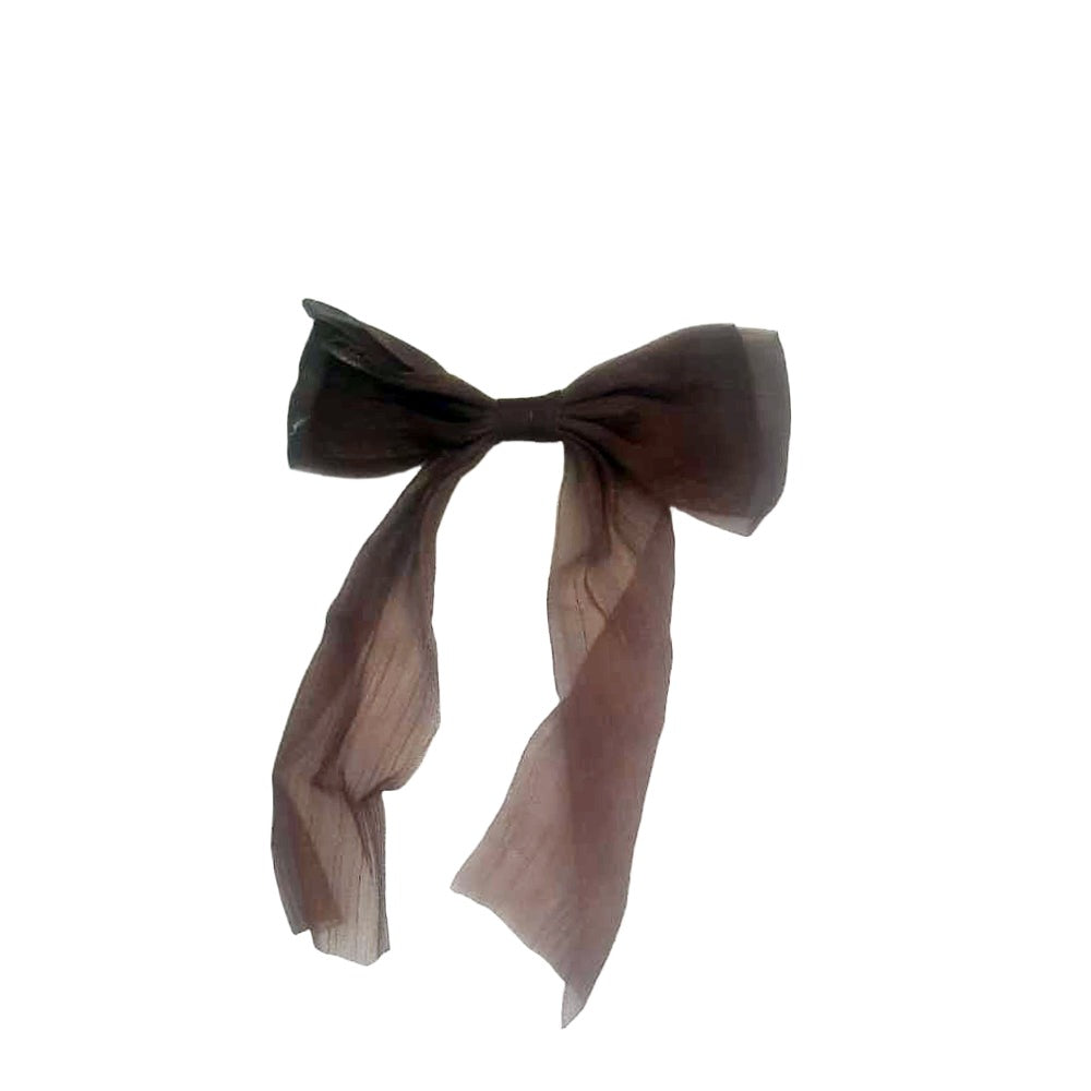 Simple Ribbon Bow Hair Clip