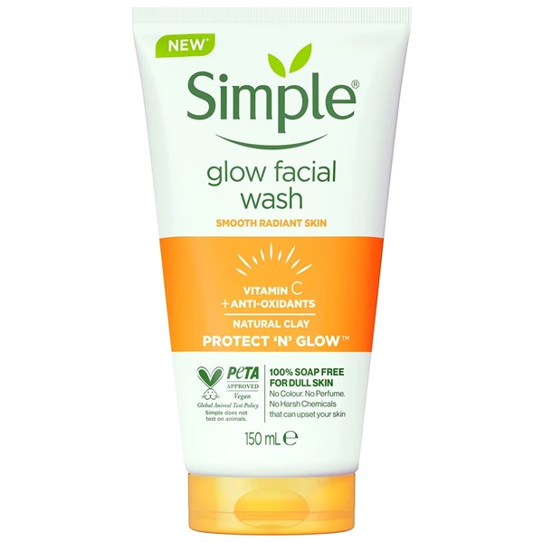 Simple Vitamin C Glow Facial Wash 150 ML