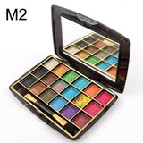 Miss Rose 18 Colores 3d Dreamlike Bright Eye Shadow