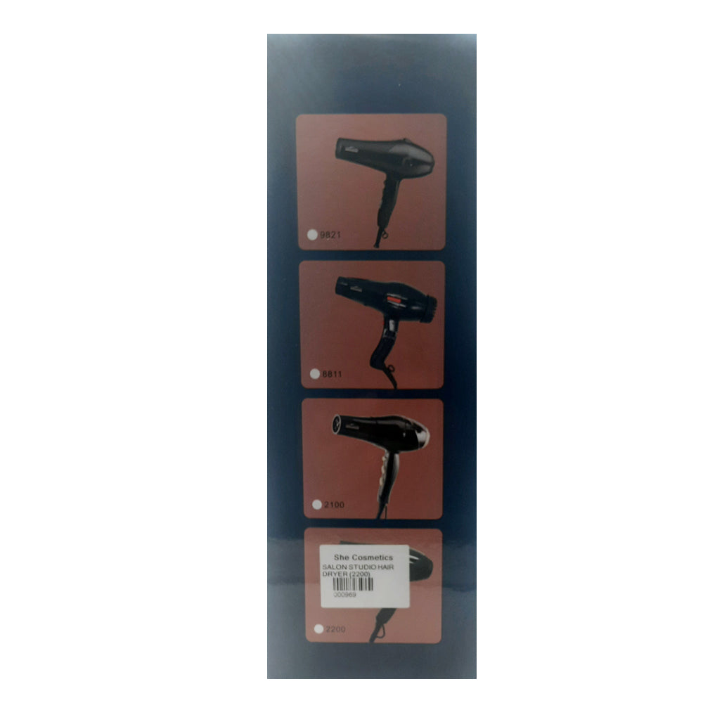 Salon Studio Hair Dryer 2200
