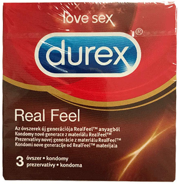 Durex Real Feel 3 Piece