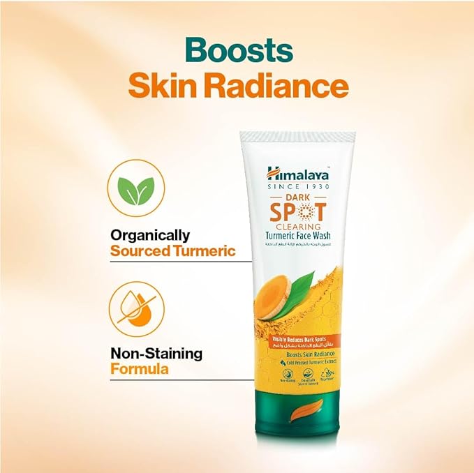 Himalaya Dark Spot Clearing Turmeric Face Wash