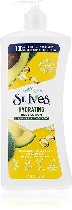 St.Ives Hydrating Vitamin E & Avocado Body Lotion 621 ML