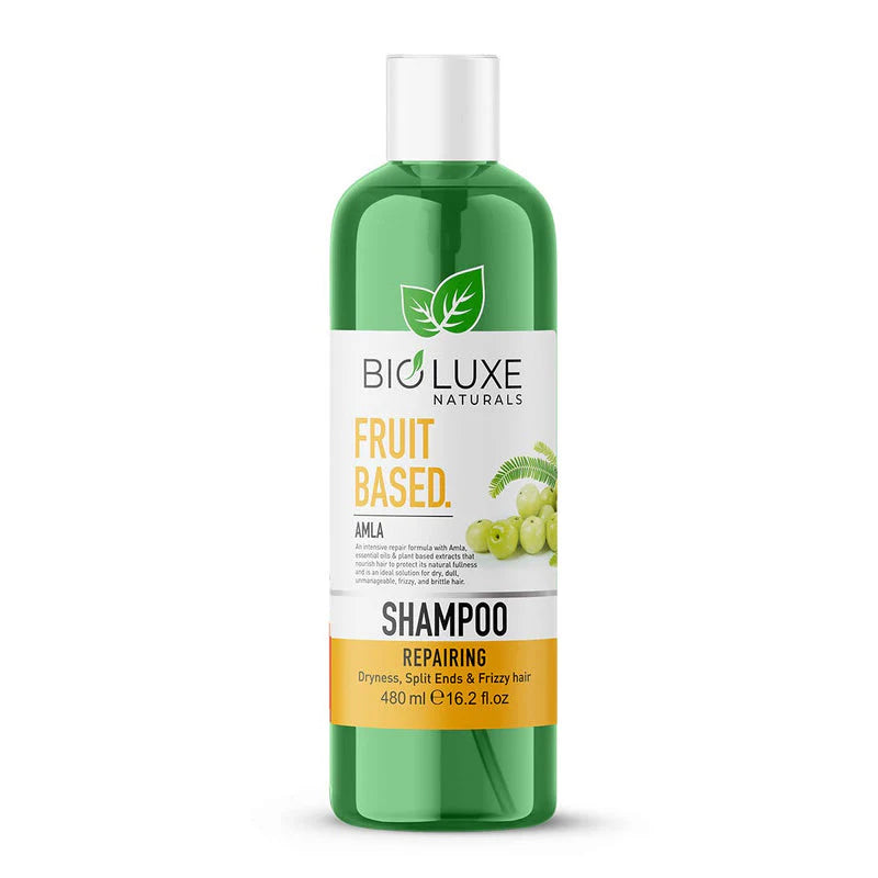Bioluxe Naturals Fruit Based Amla Hair Shampoo 480 ML