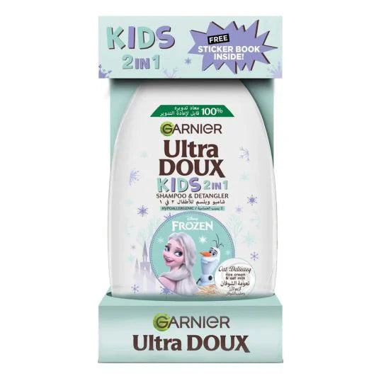 Garnier Ultra Doux Frozen Oat Kids+Sticker Shampoo Set 400 ML