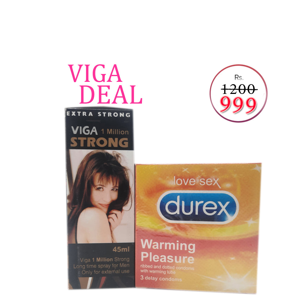 Viga Spray with Durex Condom # 1