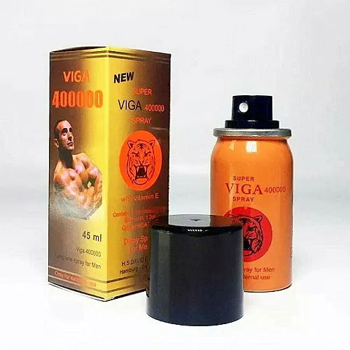 Viga 400000 Long Delay Spray For Men 45ML Gold