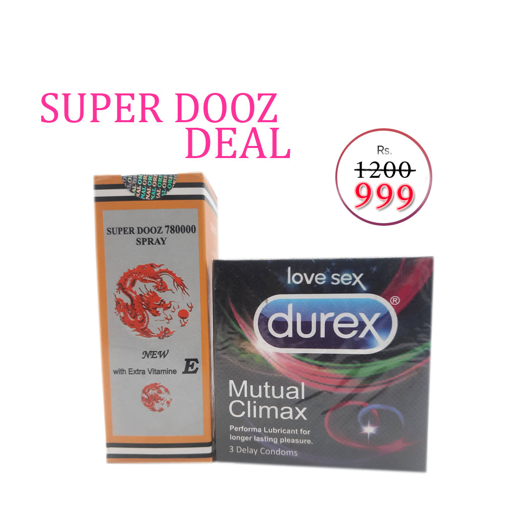 Dragon Delay Spray with Durex Condom