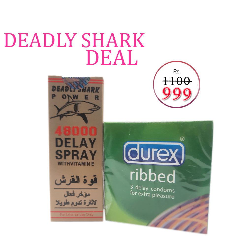 Deadly Shark with Durex Condom