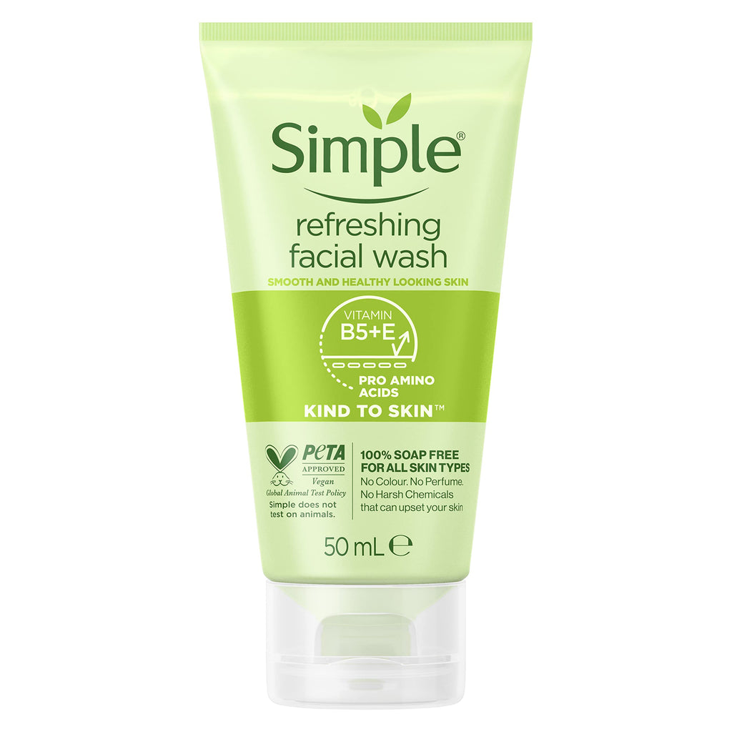 Simple Kind to Skin Refreshing Facial Wash 150 ML