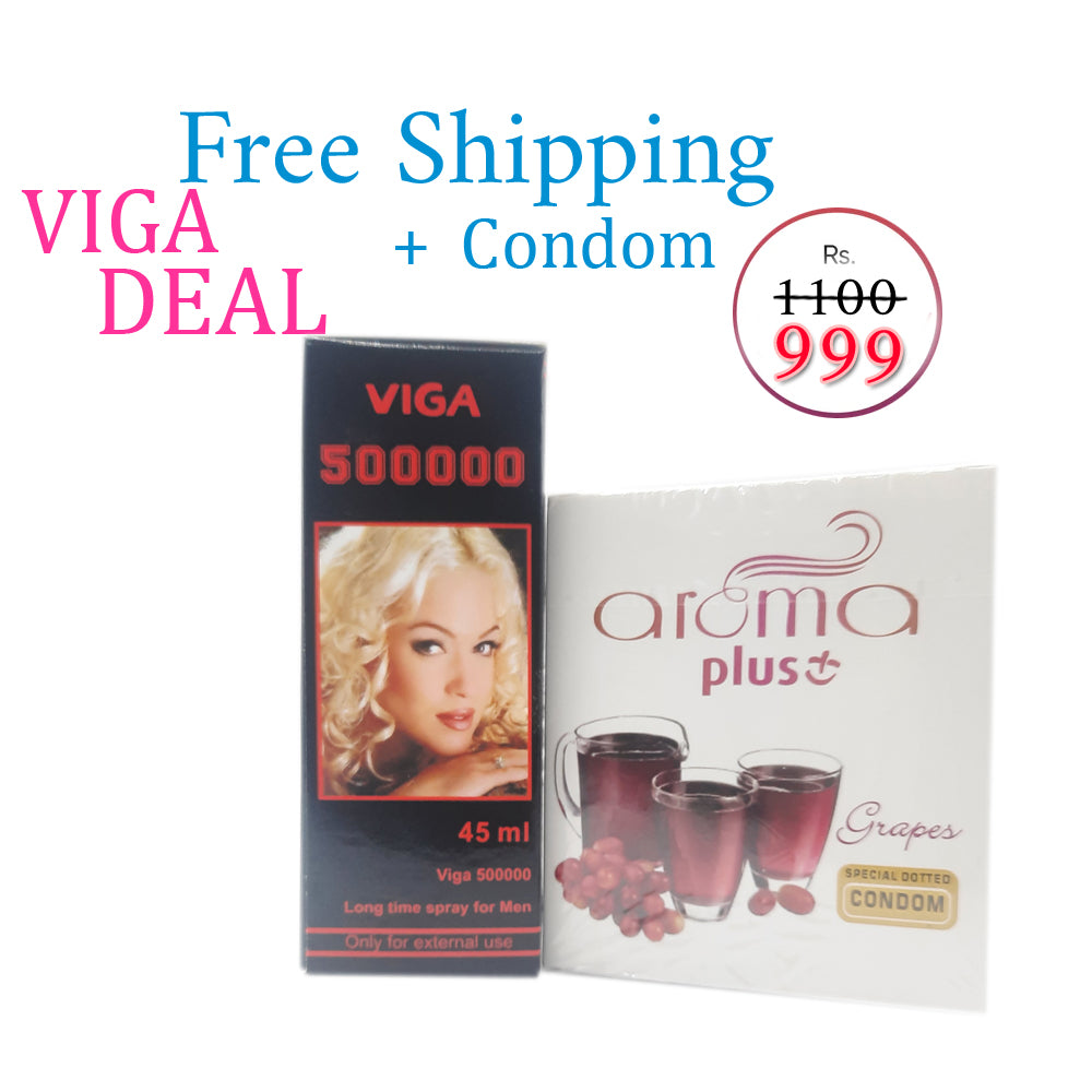 Viga Spray with Aroma Plus Condom