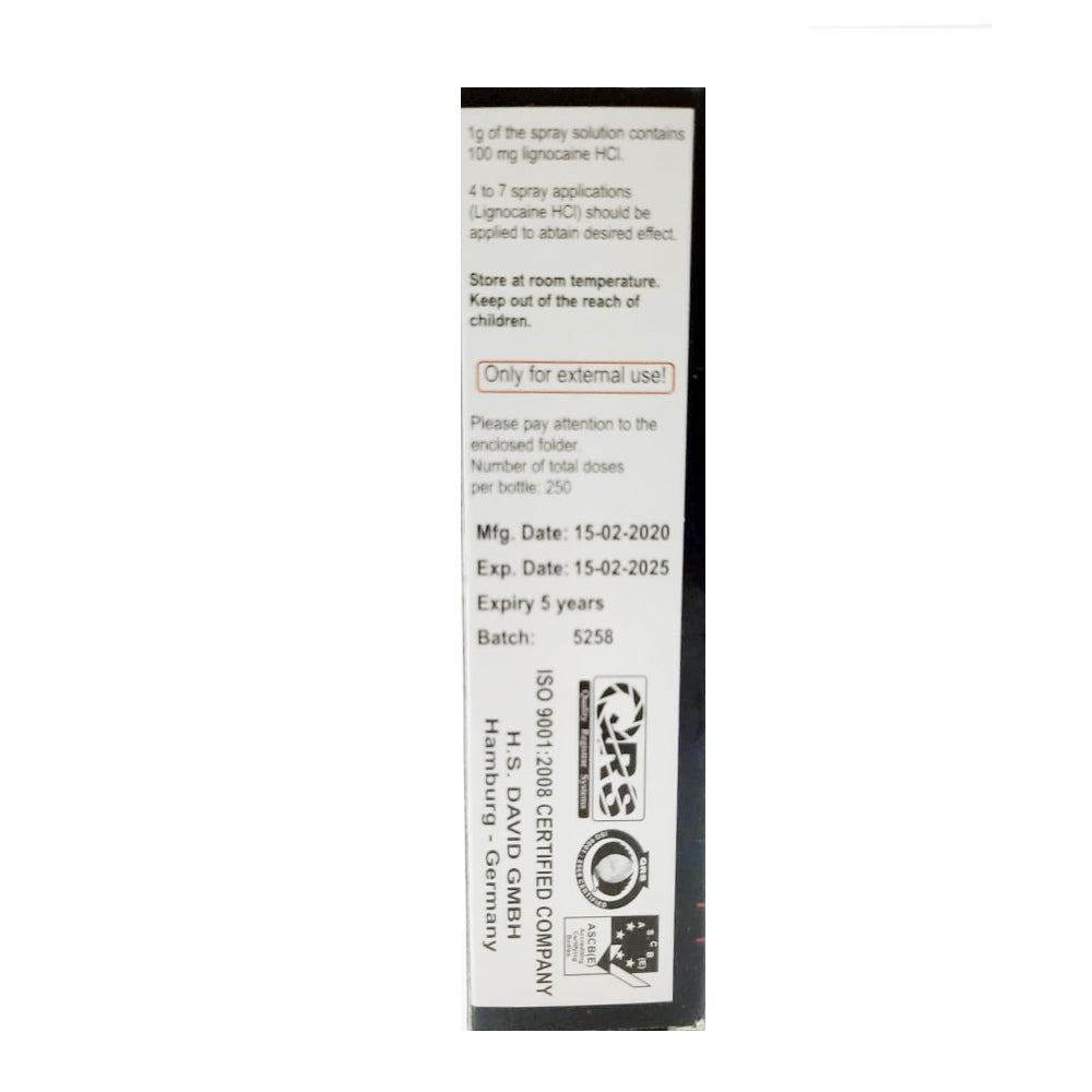 Viga 75000 Long Time Spray For Men 20 ML