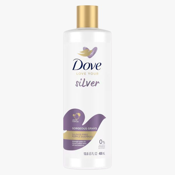 Dove Love Your Silver Gorgeous Grays Sulfate Free Purple Shampoo 400 ML