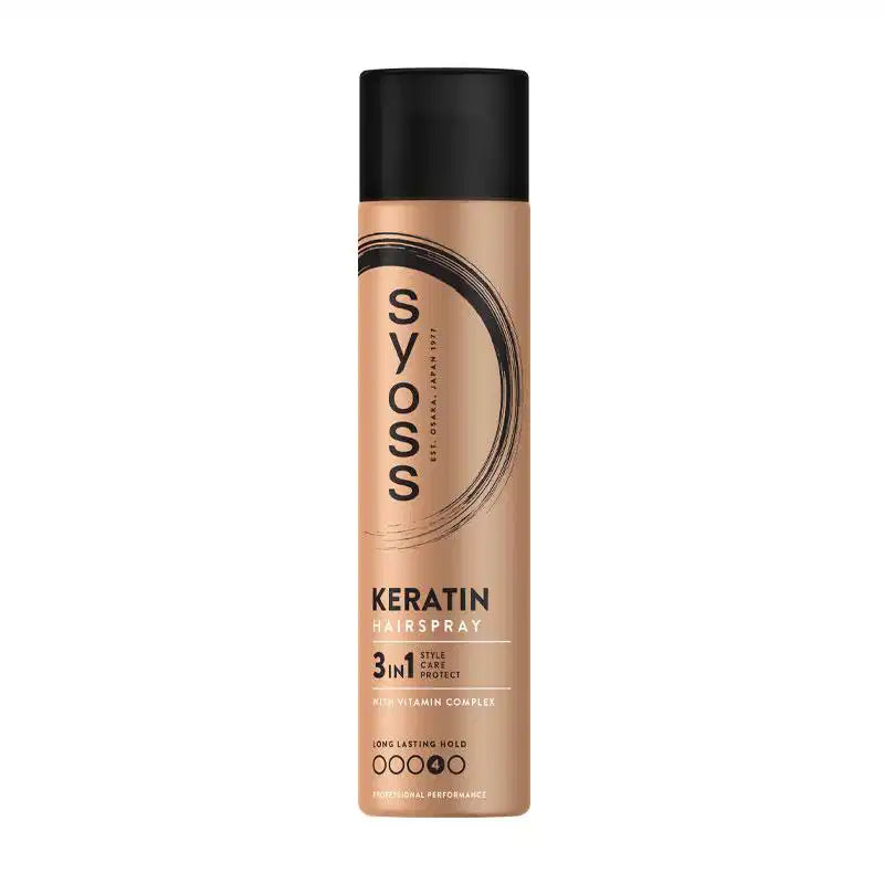 Syoss Keratin Hair spray No.4 Extra Strong Hold 400 ML