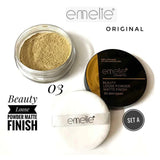 Emelie Beauty Loose Powder Matte Finish