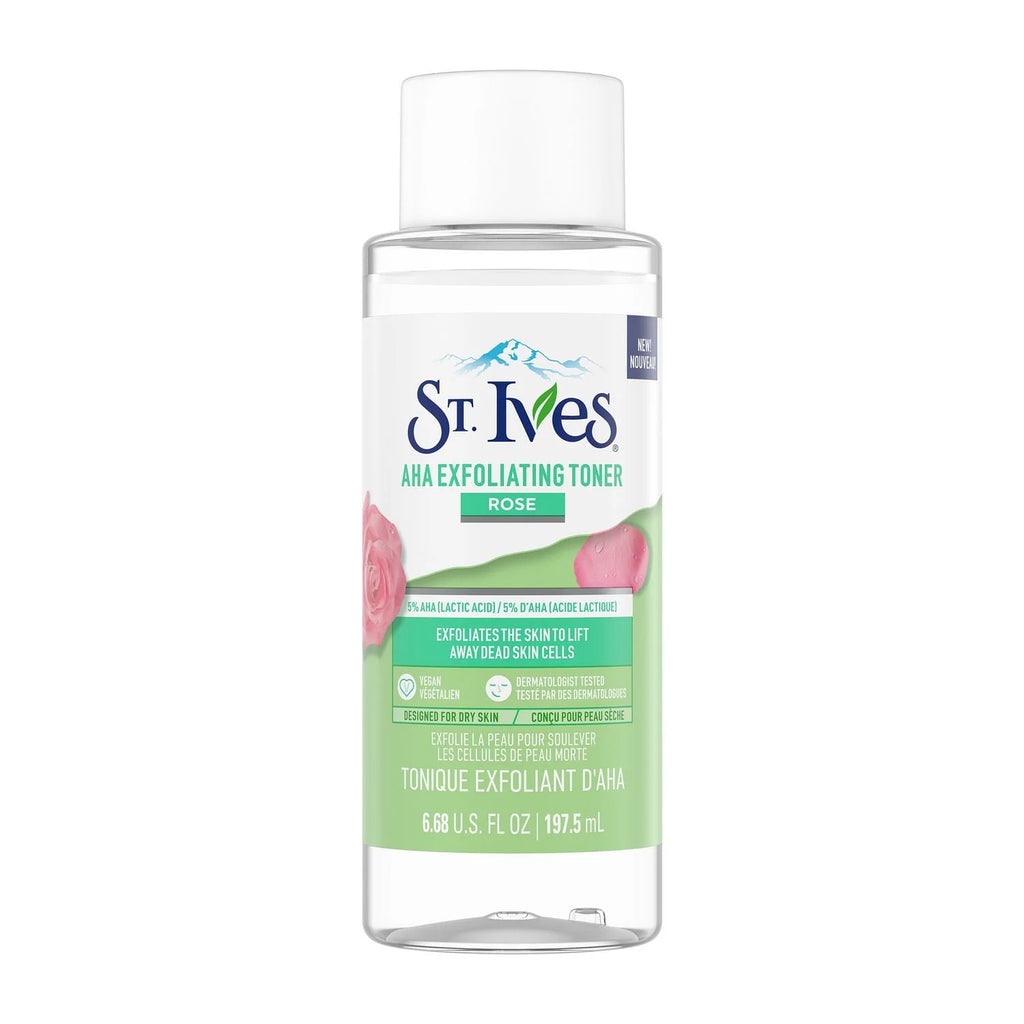 St. Ives Rose AHA Exfoliating Toner 197.5 ML