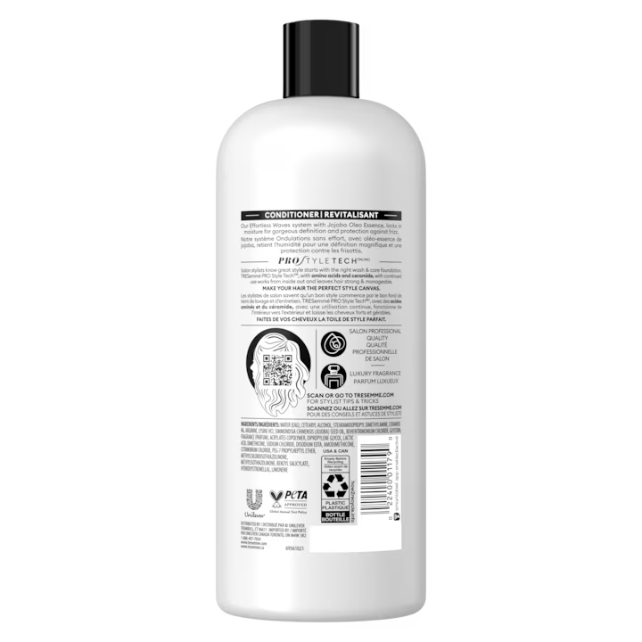 TRESemmé Effortless Waves Conditioner 828 ML