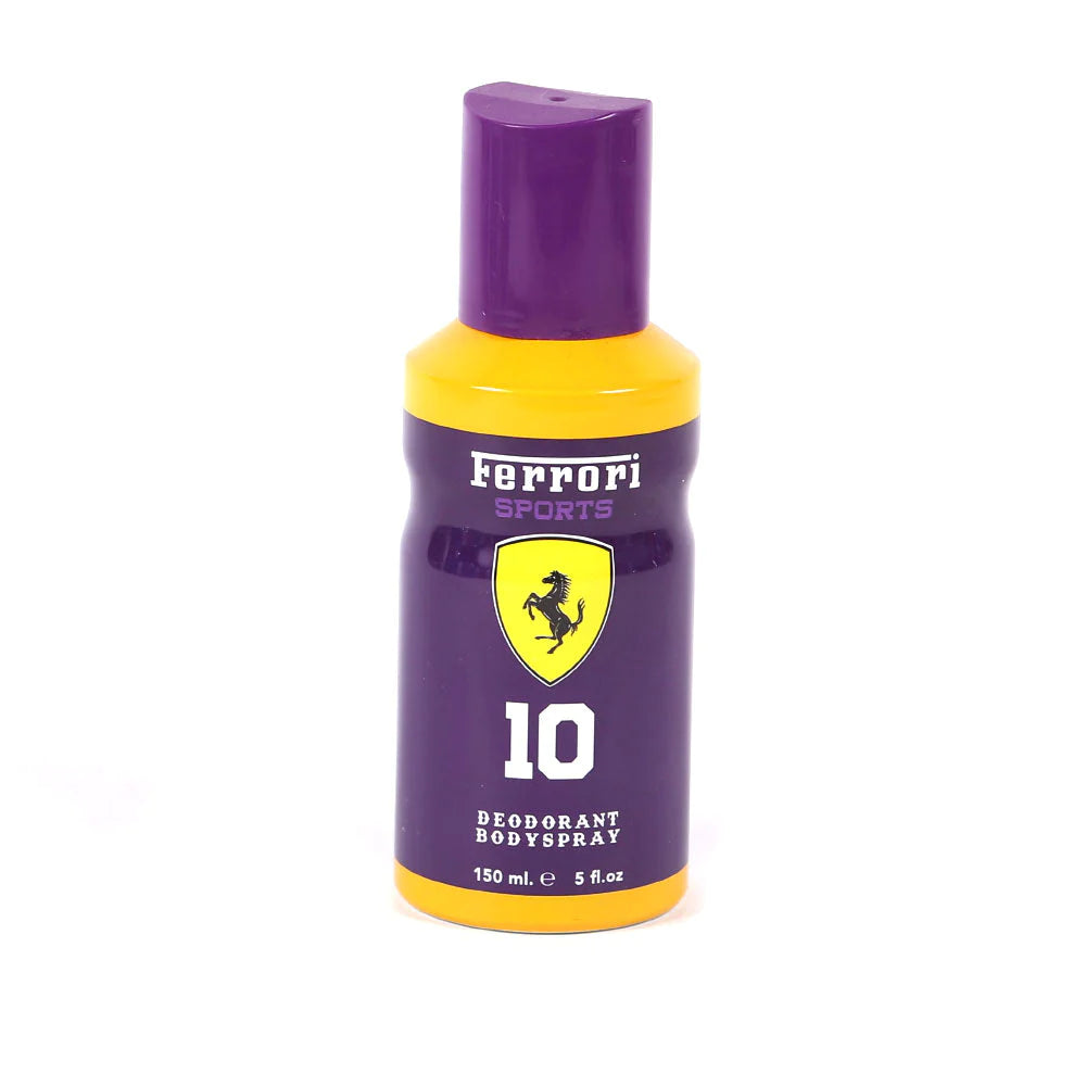 Ferrari Sports 10 Deodorant Body Spray 150 ML – - Technical View