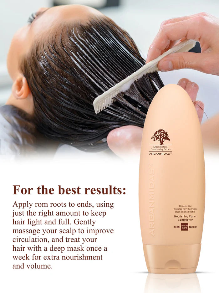 Arganmidas Nourishing Curls Conditioner 450 ML