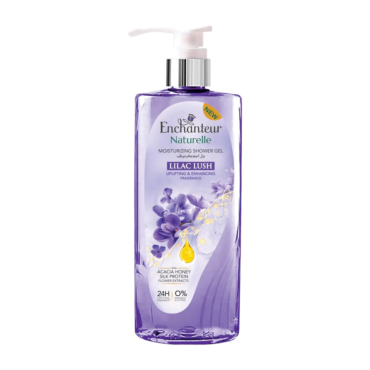 Enchanteur Naturelle Moisturizing Shower Gel 500 ML
