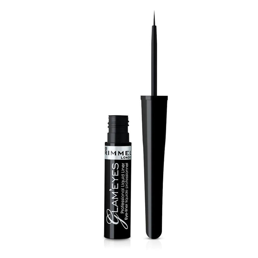 Rimmel London Glameyes Professional Liquid Liner 001 Black Glamour