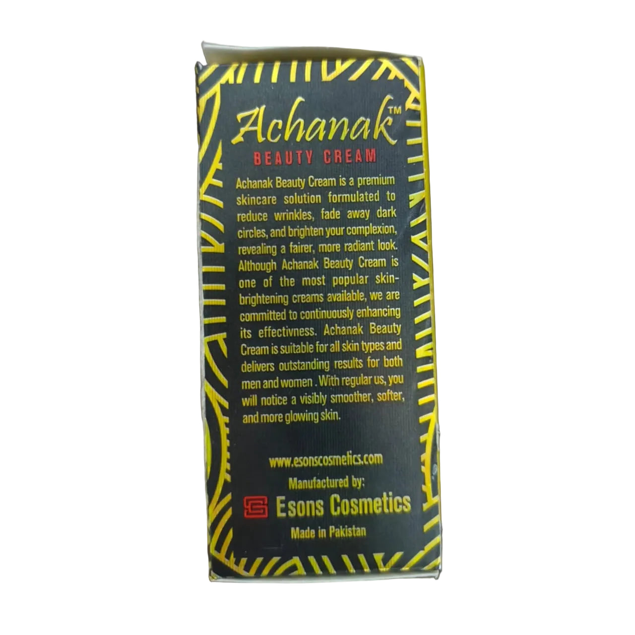 Achanak Beauty Cream With Gluta Serum Night Cream