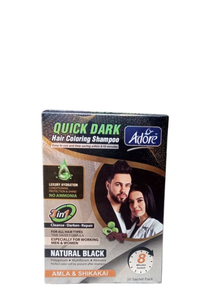 Adore Quick Dark Hair Coloring Shampoo Sachet 34 GM