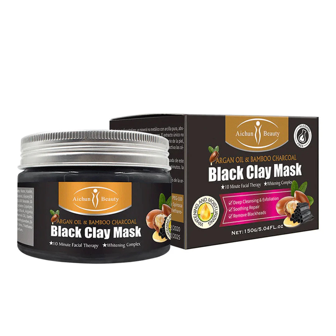Aichun Beauty Charcoal & Argan Oil Clay Mask 150 GM