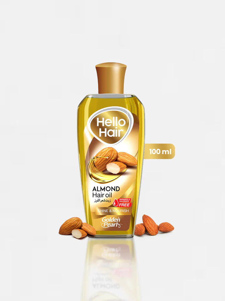 Golden Pearl Hello Hair Almond Hair Oil