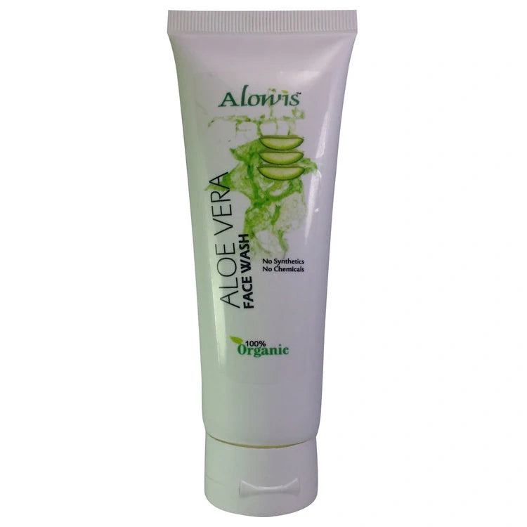 Alowis 100% Organic Aloe Vera Face Wash 100 ML