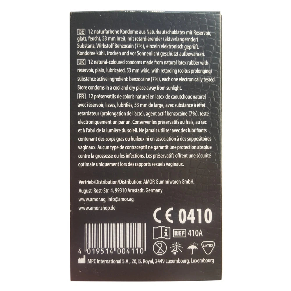 Amor Long Love Condom 12 pieces