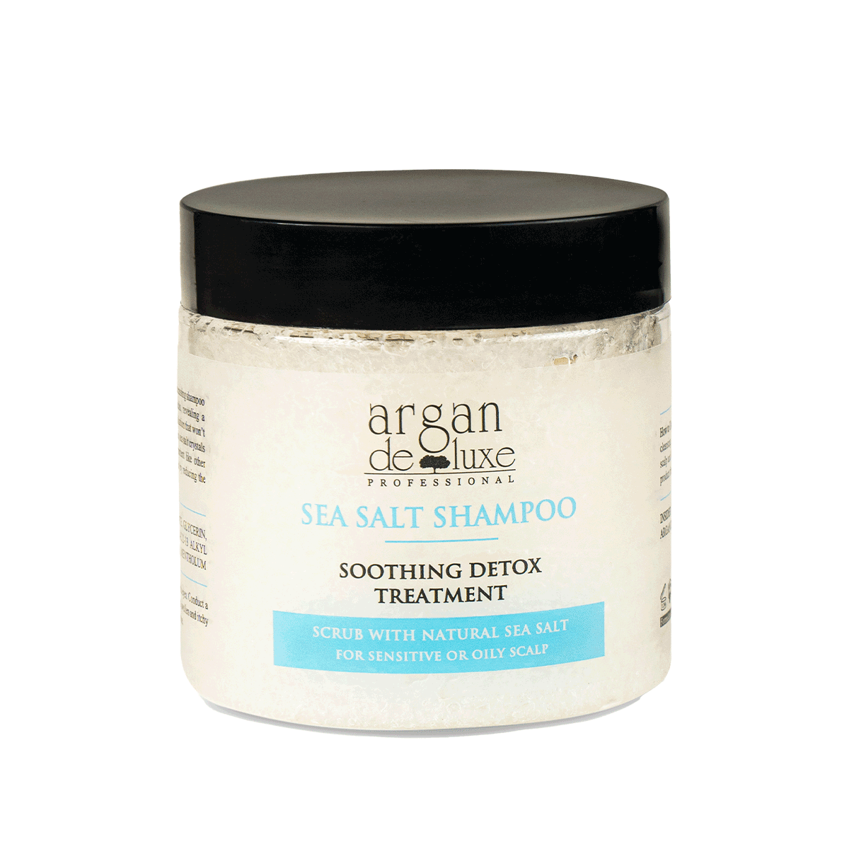 Argan de Luxe Sea Salt Shampoo Soothing Detox Treatment 220 GM