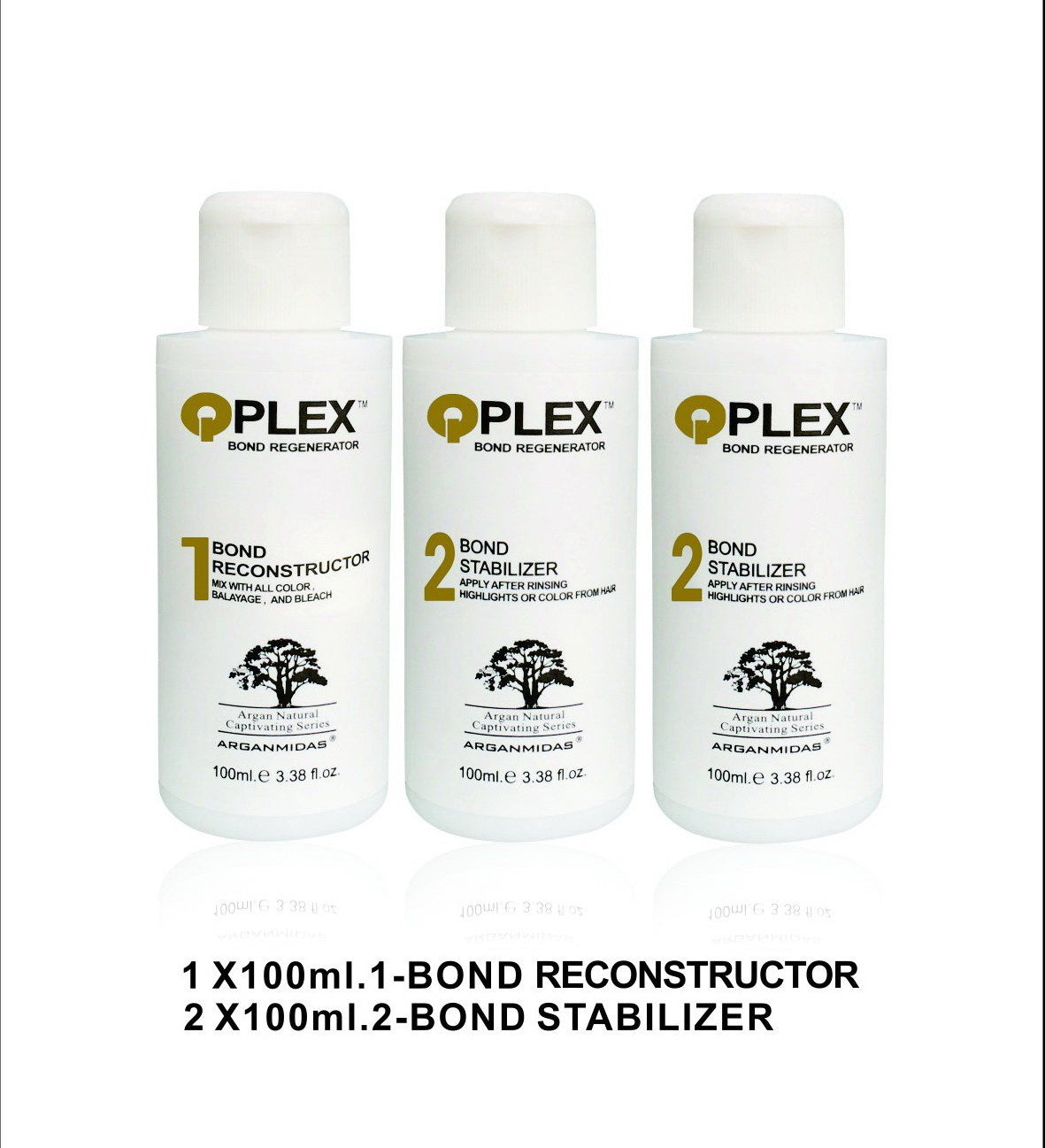 Arganmidas Qplex Repairing Hair Treatment Kit 100 ML – Rozzana.pk