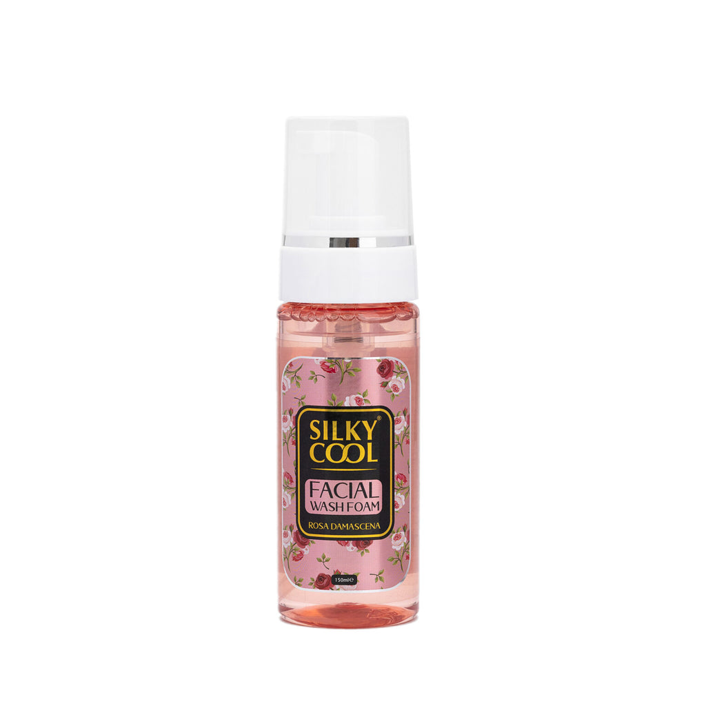 Silky Cool Face Wash Foam Rose Damascena 150 ML