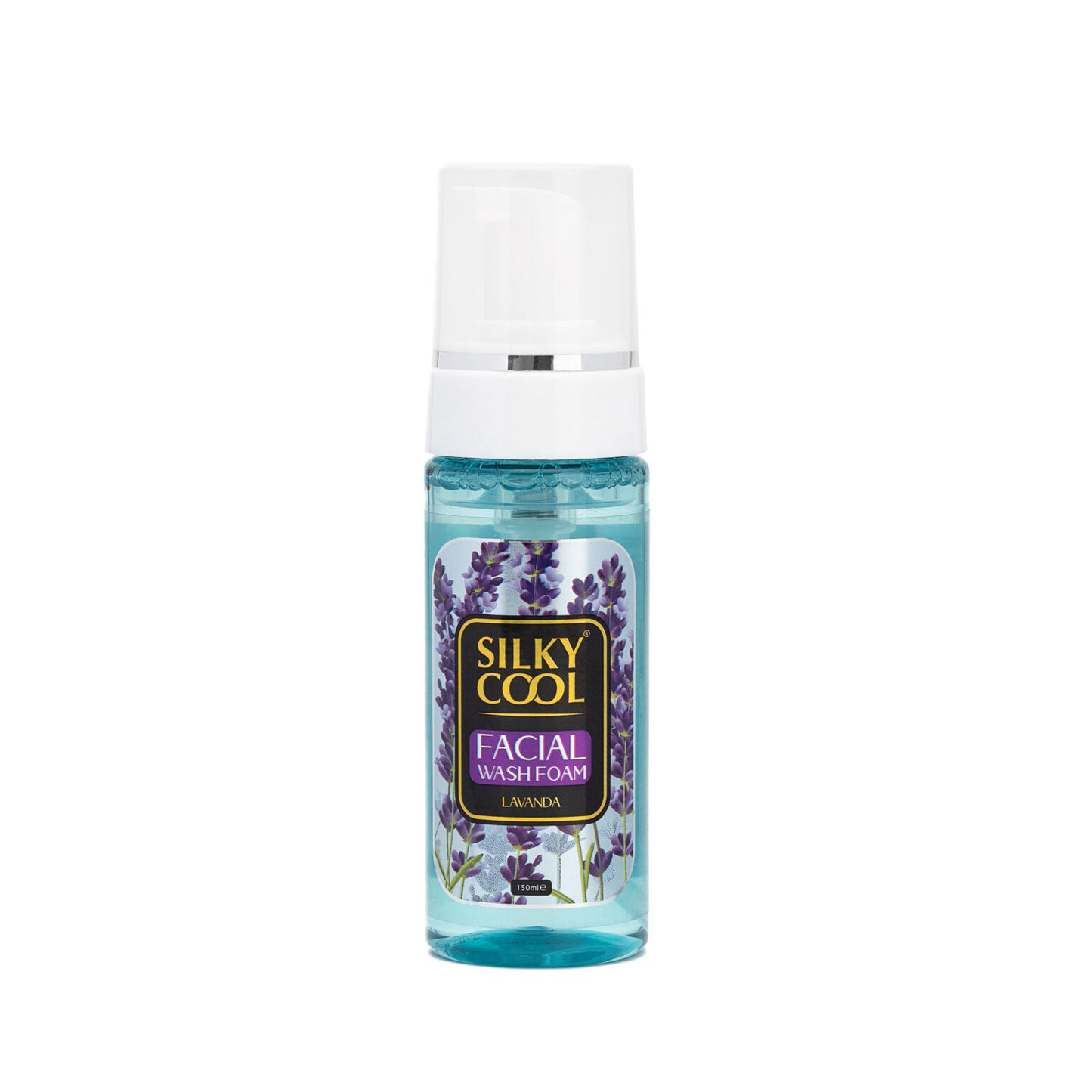 Silky Cool Face Wash Foam Lavender 150 ML