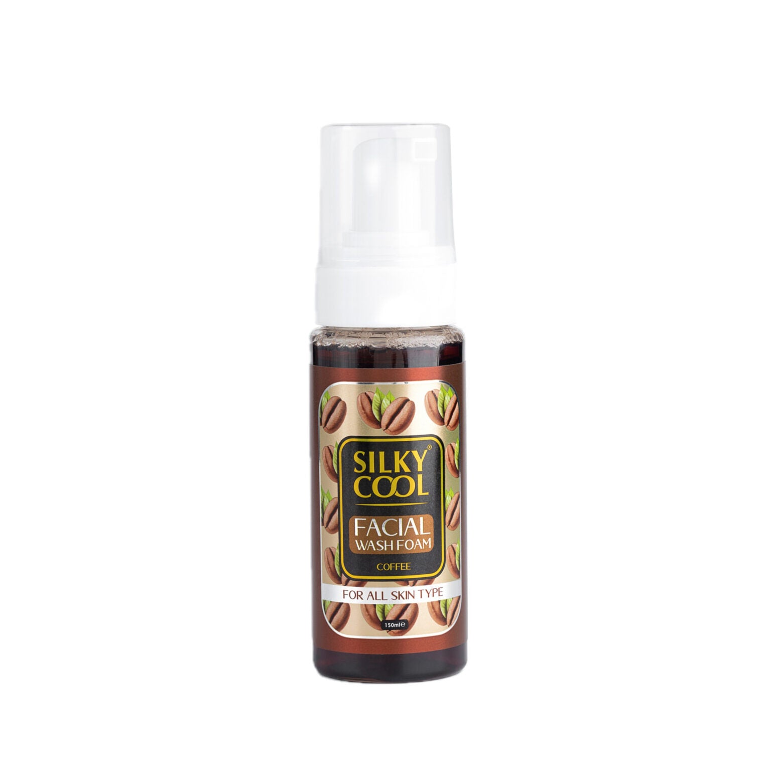 Silky Cool Face Wash Foam Coffee 150 ML