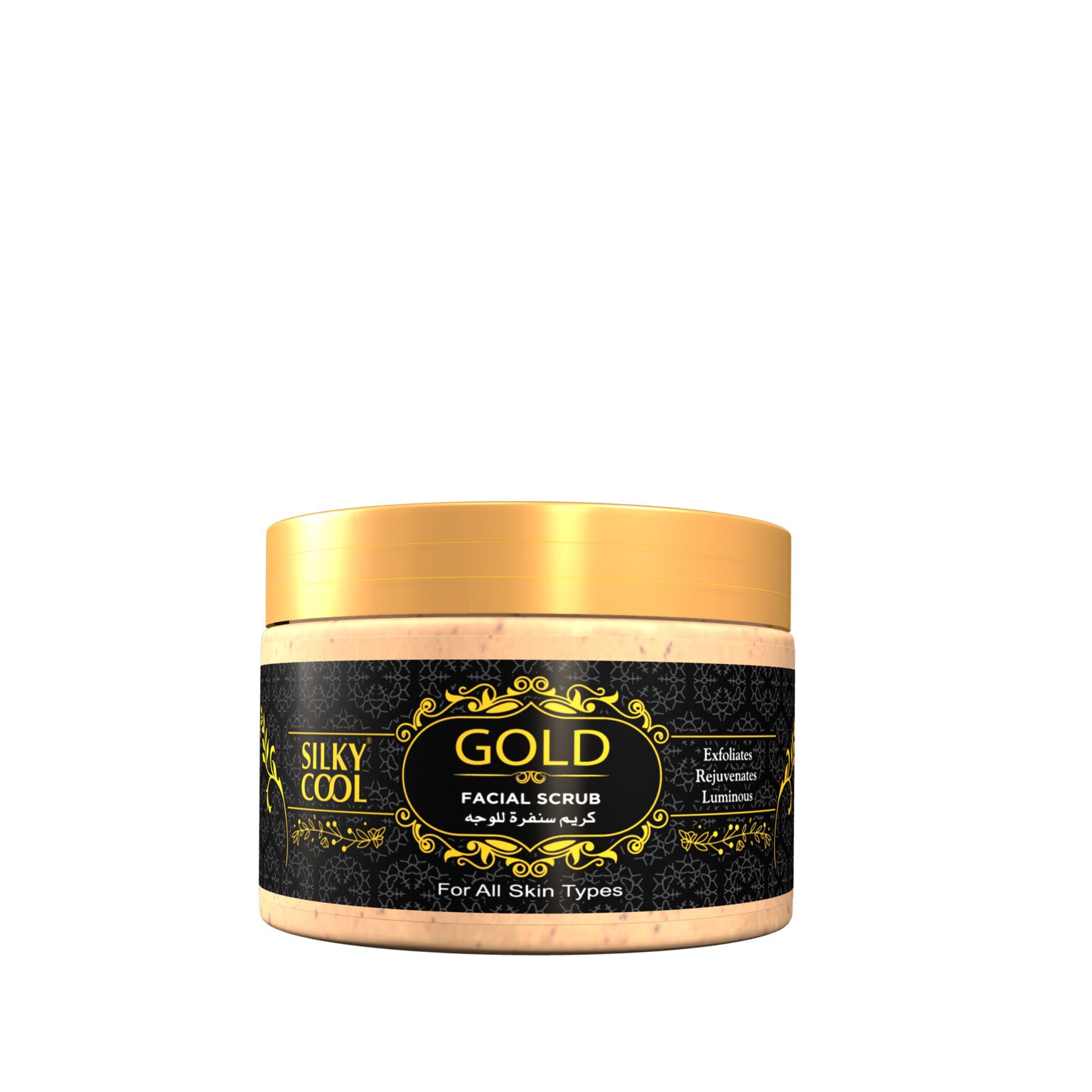 Silky Cool Gold Facial Scrub 350 ML