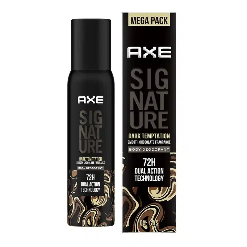 Axe Signature Dark Temptation Body Deodorant Perfume Spray 72H 122 ML